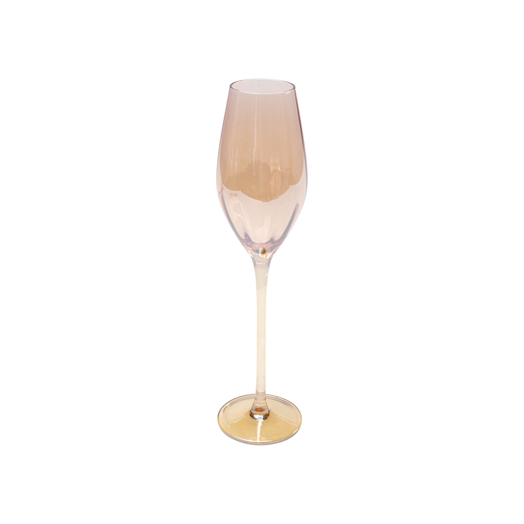 Verre à champagne Bina mocca