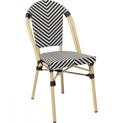Ensemble de jardin Bistrot Montmartre noir Kare Design