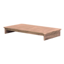 Table basse de jardin en teck - Djerba - Gescova