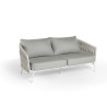 Light grey and white garden sofa - Vigo - Gescova