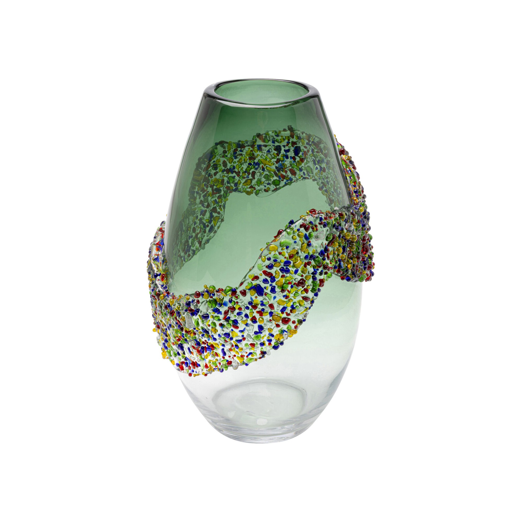 Vase Glitter Circle 33cm