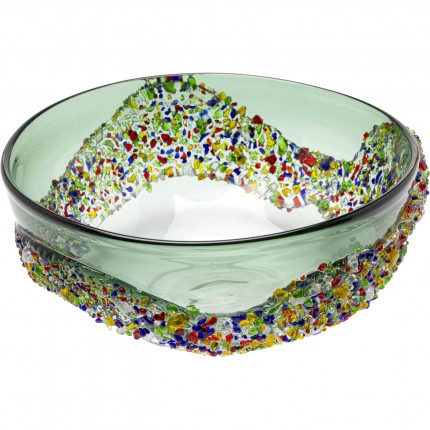 Serveerschaal Glitter Circle Ø27cm Kare Design