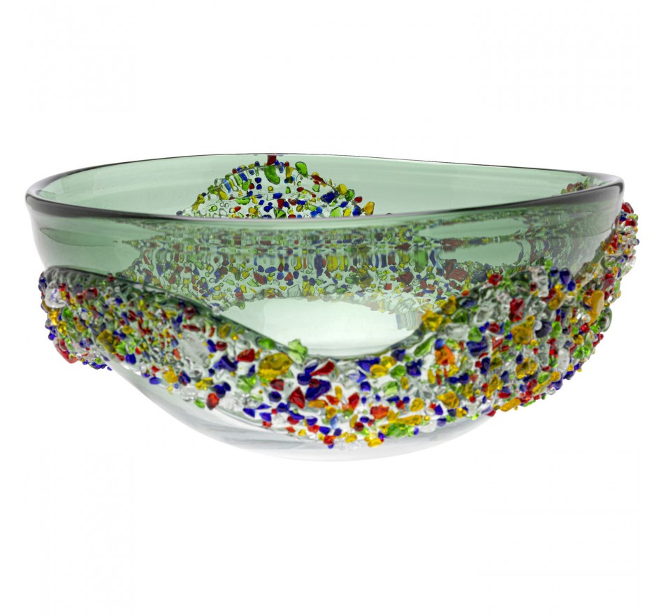 Serveerschaal Glitter Circle Ø27cm Kare Design