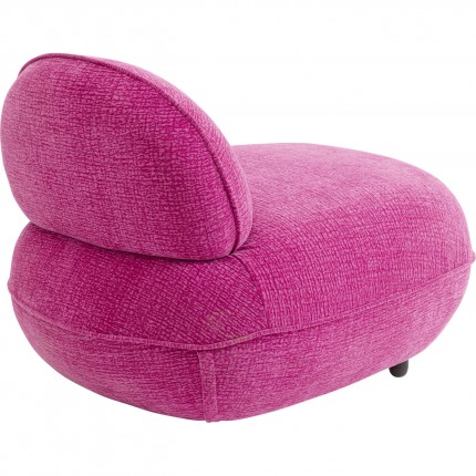 Armchair Kumo fuchsia Kare Design
