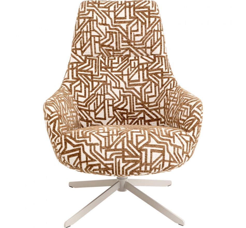 Fauteuil pivotant Mimi Maze Kare Design