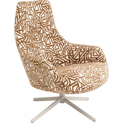 Fauteuil pivotant Mimi Maze Kare Design