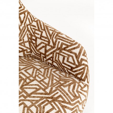 Draaifauteuil Mimi Maze Kare Design