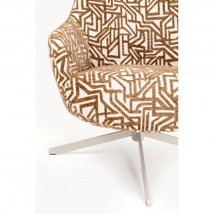 Draaifauteuil Mimi Maze Kare Design
