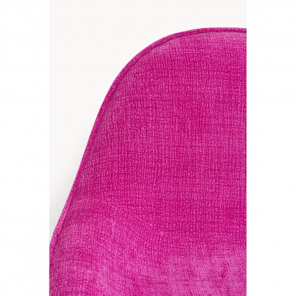 Draaifauteuil Ovo fuchsia Kare Design