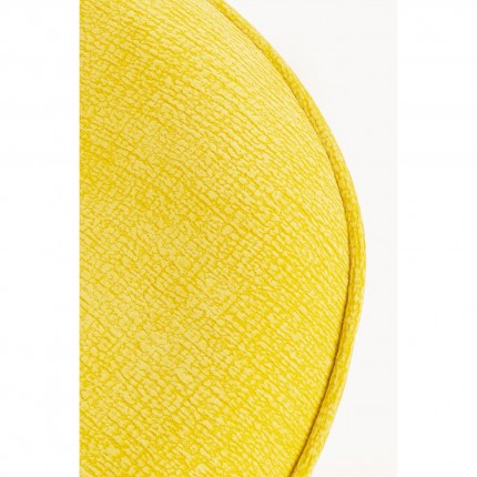 Fauteuil pivotant Ovo jaune Kare Design