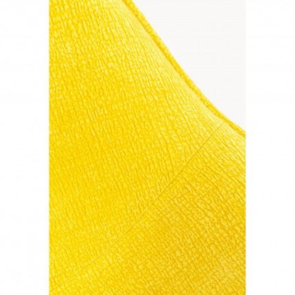 Fauteuil pivotant Ovo jaune Kare Design