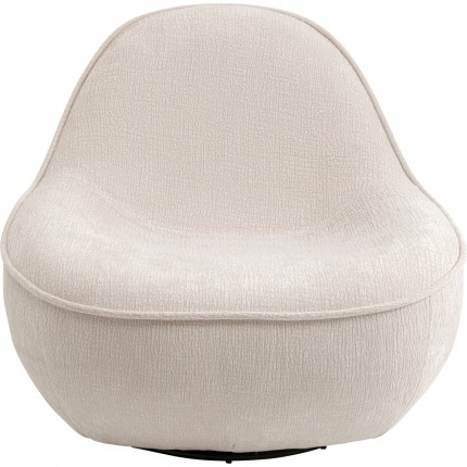 Swivel Armchair Ovo cream Kare Design