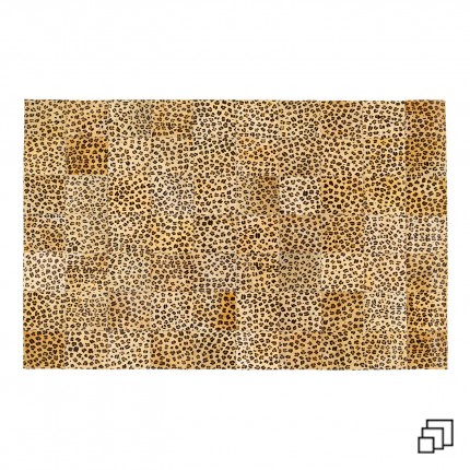Tapis carrés léopard Kare Design