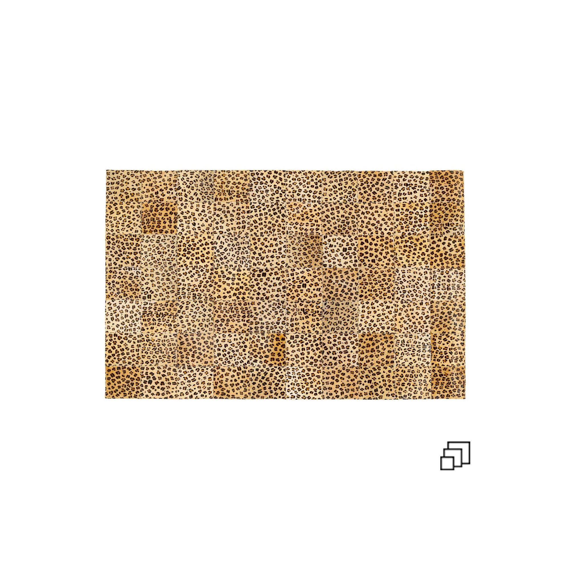 Carpet leopard squares Kare Design