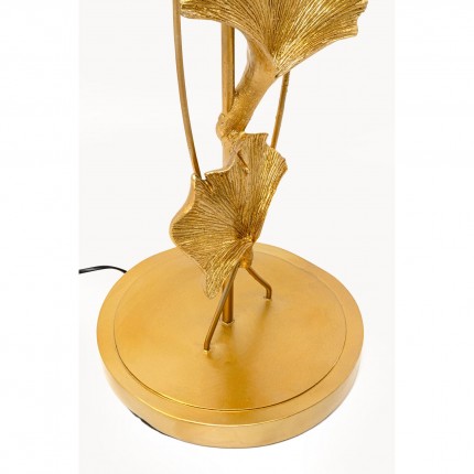 Floor Lamp ginkgo leaves 129cm gold Kare Design