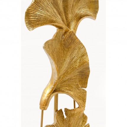 Floor Lamp ginkgo leaves 129cm gold Kare Design