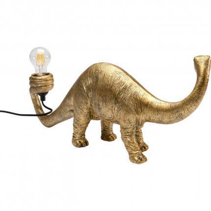 Lampe dinosaure doré Kare Design