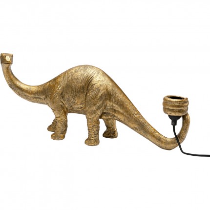 Lampe dinosaure doré Kare Design