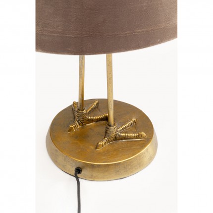 Tafellamp pelikaan goud Kare Design