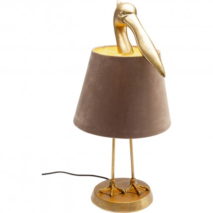 Lampe pélican doré Kare Design