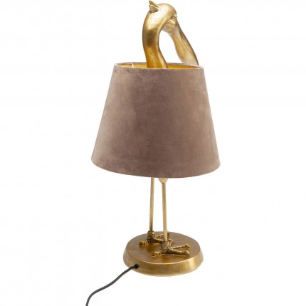 Tafellamp pelikaan goud Kare Design