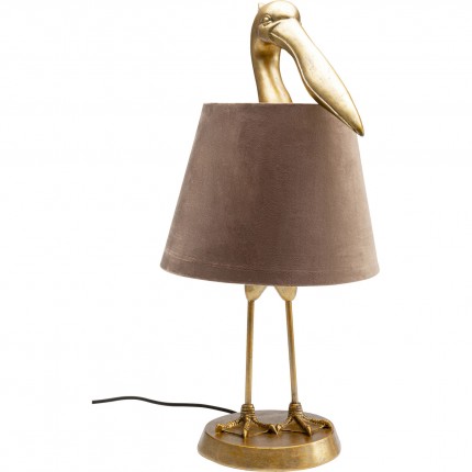 Lampe pélican doré Kare Design
