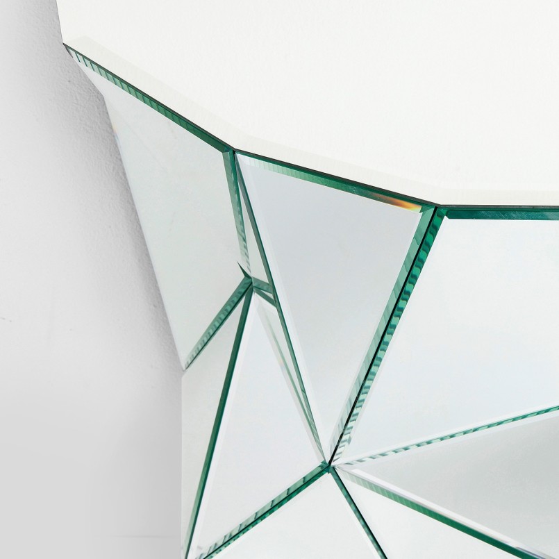 Console moderne miroir - Prisma - Kare Design