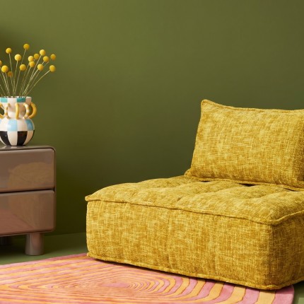 Assise Portofino jaune Kare Design