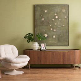 Tableau abstrait vert - Moody - Kare Design