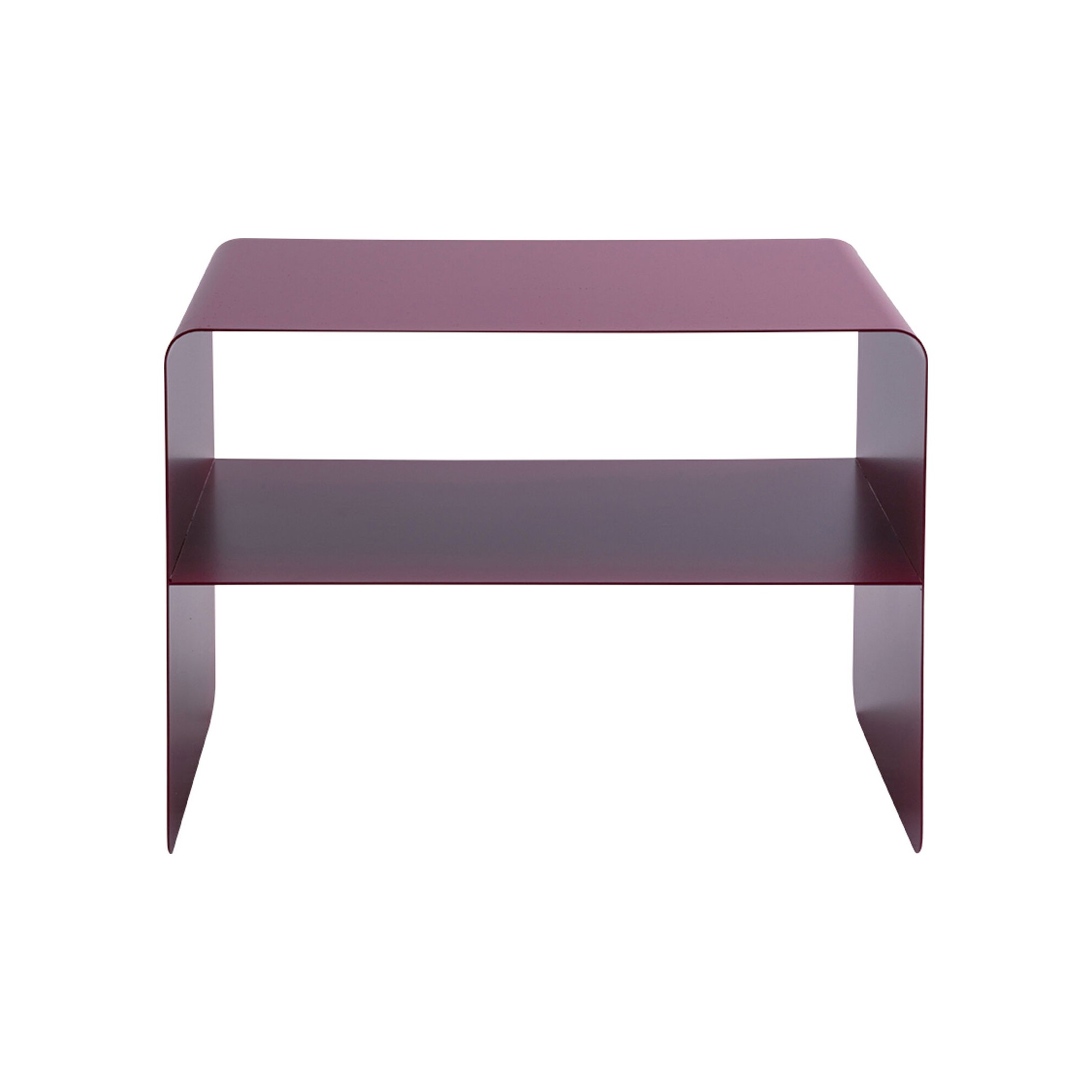 Table basse Lounge 58x37cm violette Kare Design