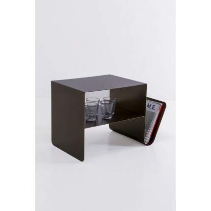 Table d'appoint Lounge News bronze Kare Design