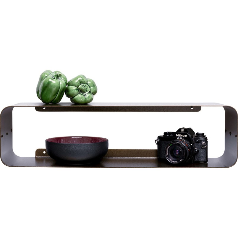 Wandplank Lounge 58cm brons Kare Design