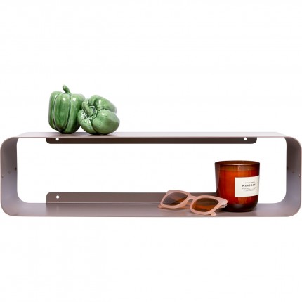 Étagère murale Lounge 58cm taupe Kare Design
