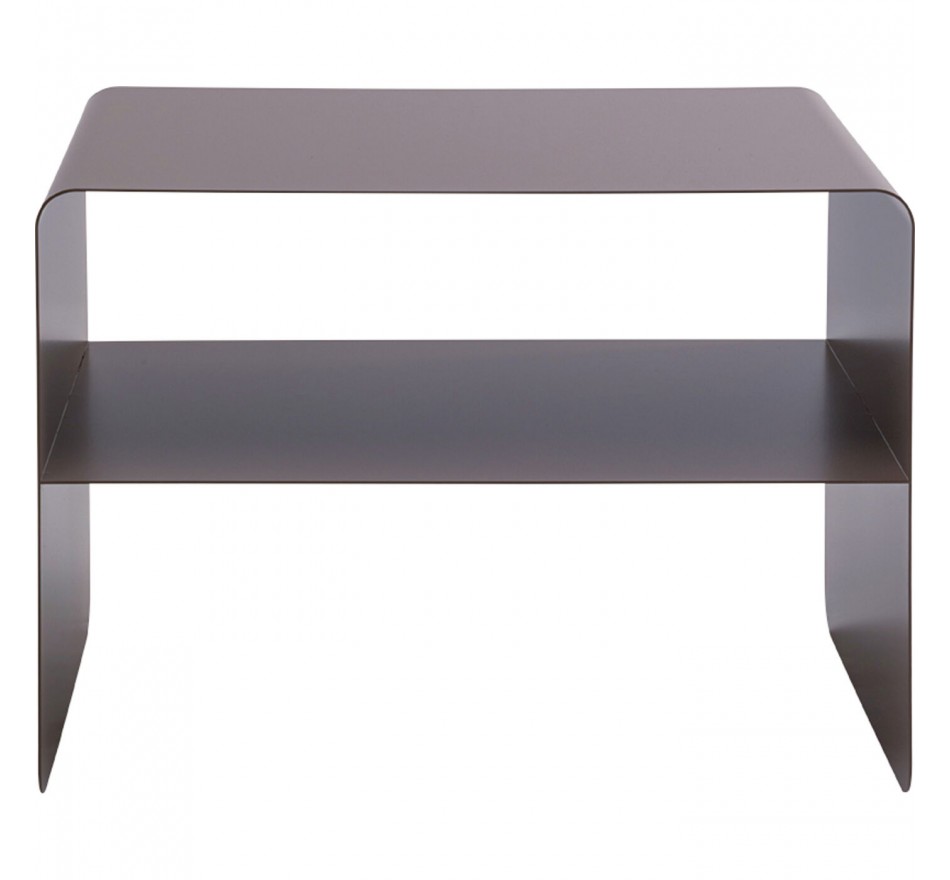 Table basse Lounge 58x37cm taupe Kare Design