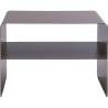 Table basse taupe en acier - Lounge - Kare Design