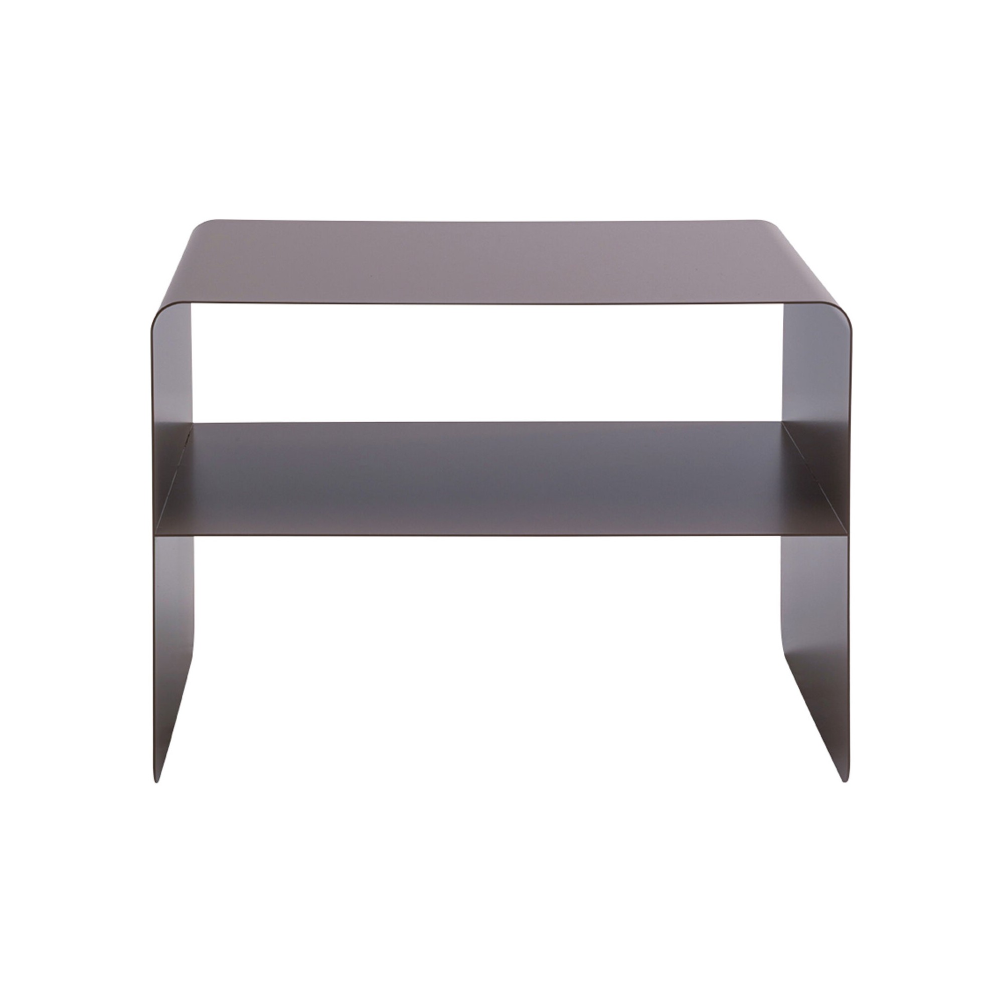 Table basse Lounge 58x37cm taupe Kare Design