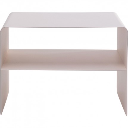 Table basse Lounge 58x37cm crème Kare Design