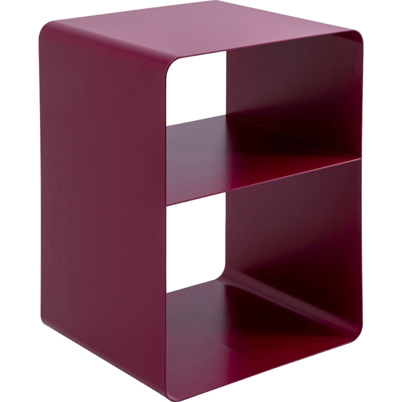 Table d'appoint violette en acier - Lounge - Kare Design