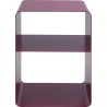Table d'appoint violette en acier - Lounge - Kare Design