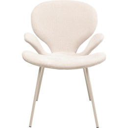 Chaise a. acc. Soft Blossom crème Mono