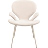 Chaise a. acc. Soft Blossom crème Mono