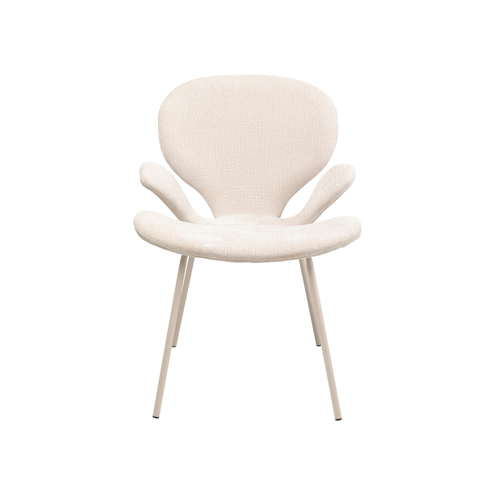 Chaise a. acc. Soft Blossom crème Mono