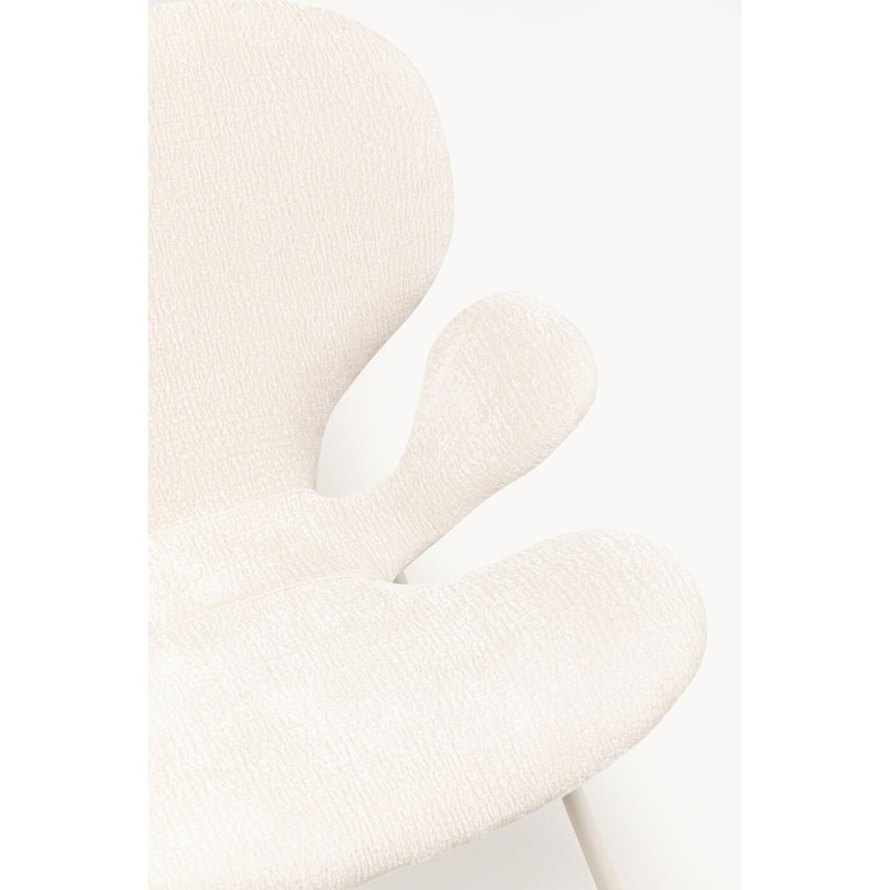 Chaise a. acc. Soft Blossom crème Mono