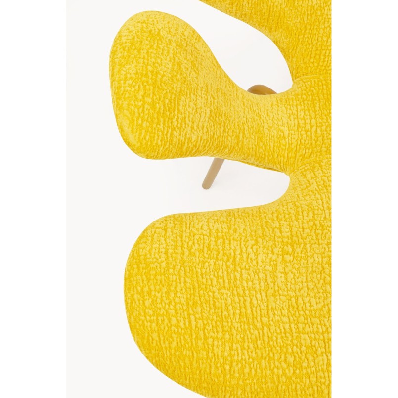 Chaise a. acc. Soft Blossom jaune Mono