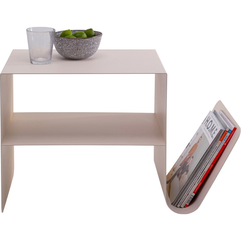 Table d'appoint crème - Lounge News - Kare Design