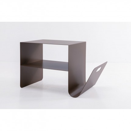 Table d'appoint Lounge News taupe Kare Design