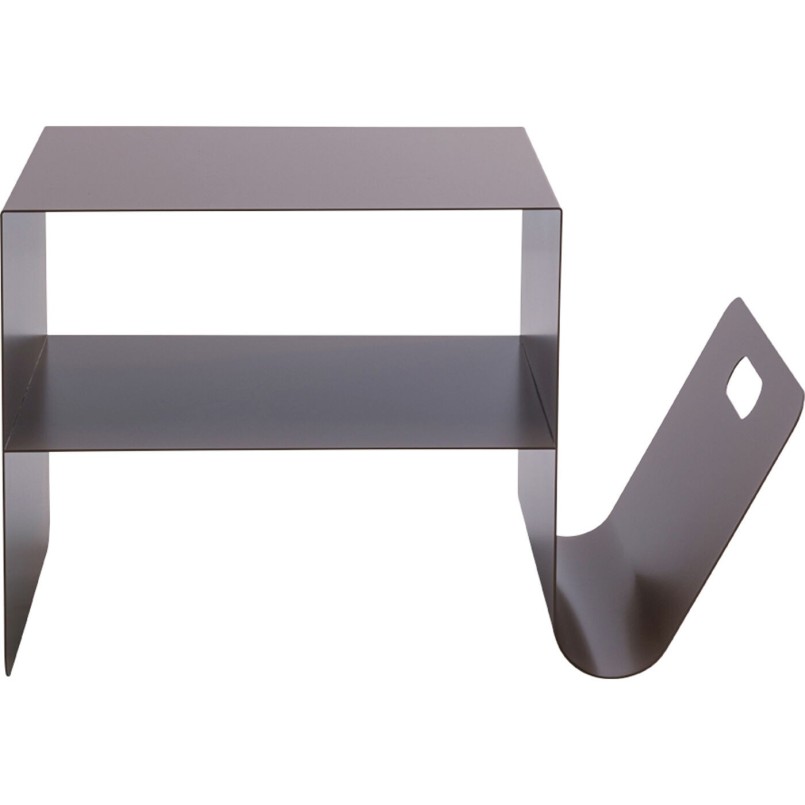Bijzettafel Lounge News taupe Kare Design