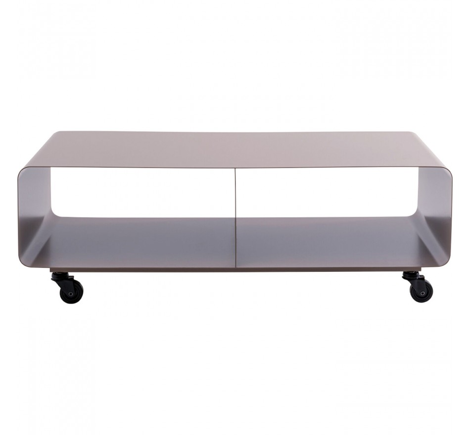 TV-meubel Lounge op wielen taupe Kare Design