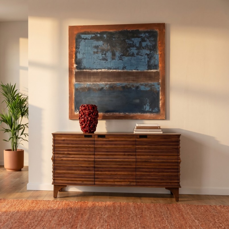 Vase crabes rouges en relief - Kare Design
