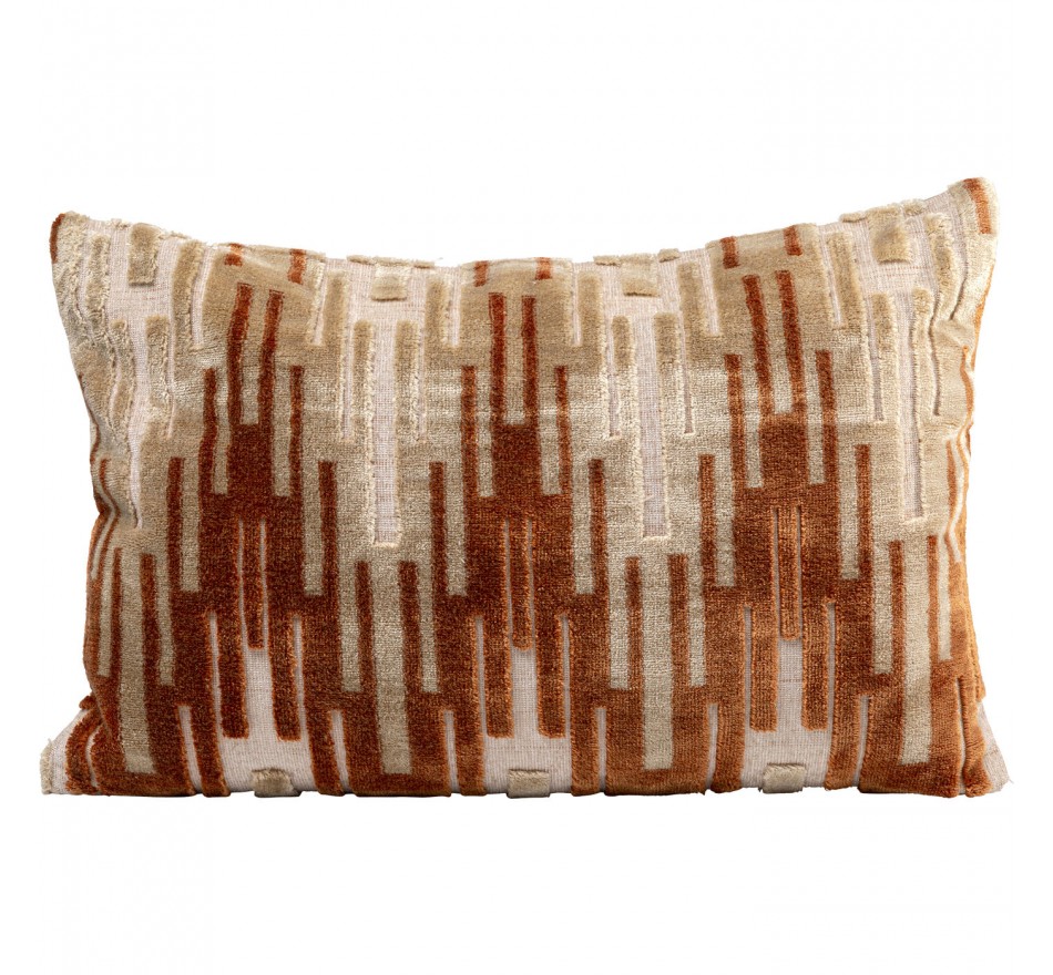 Coussin Goldy Zick Zack 60x40cm Kare Design